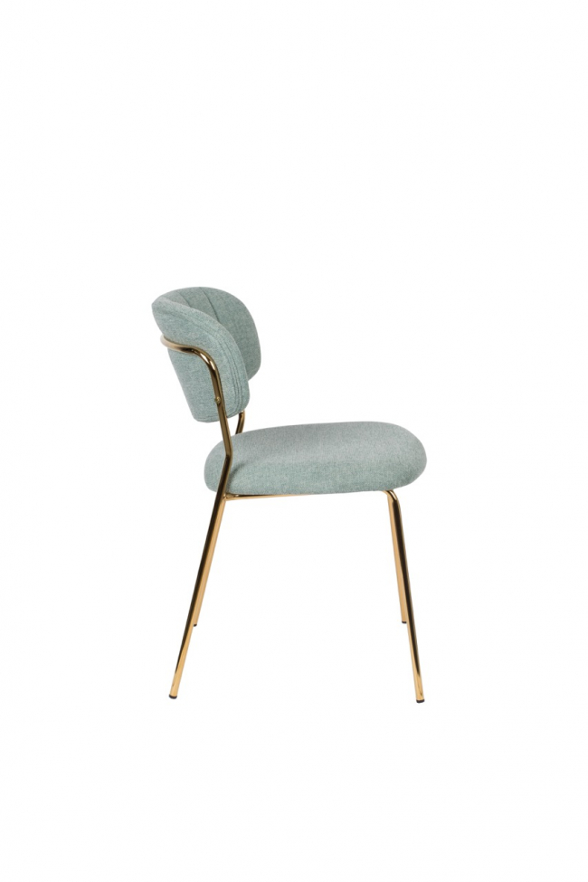 Silla 'Jolien' - Verde/Oro