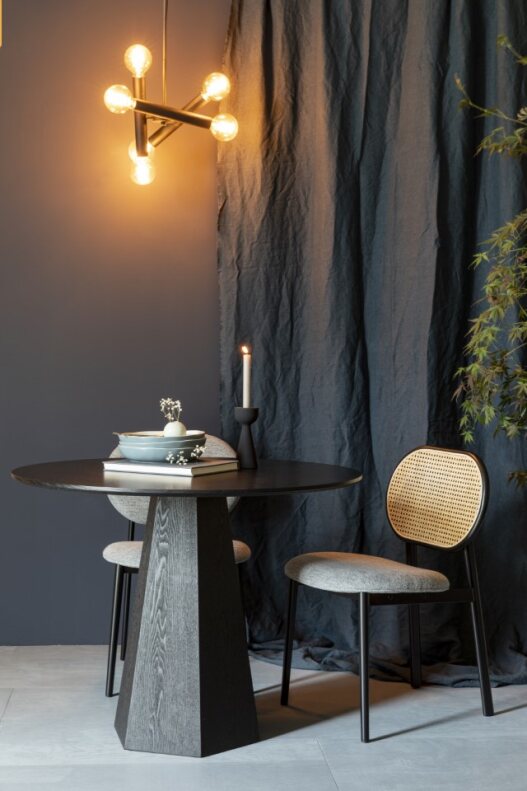 Silla 'Spike' - Natural/Gris