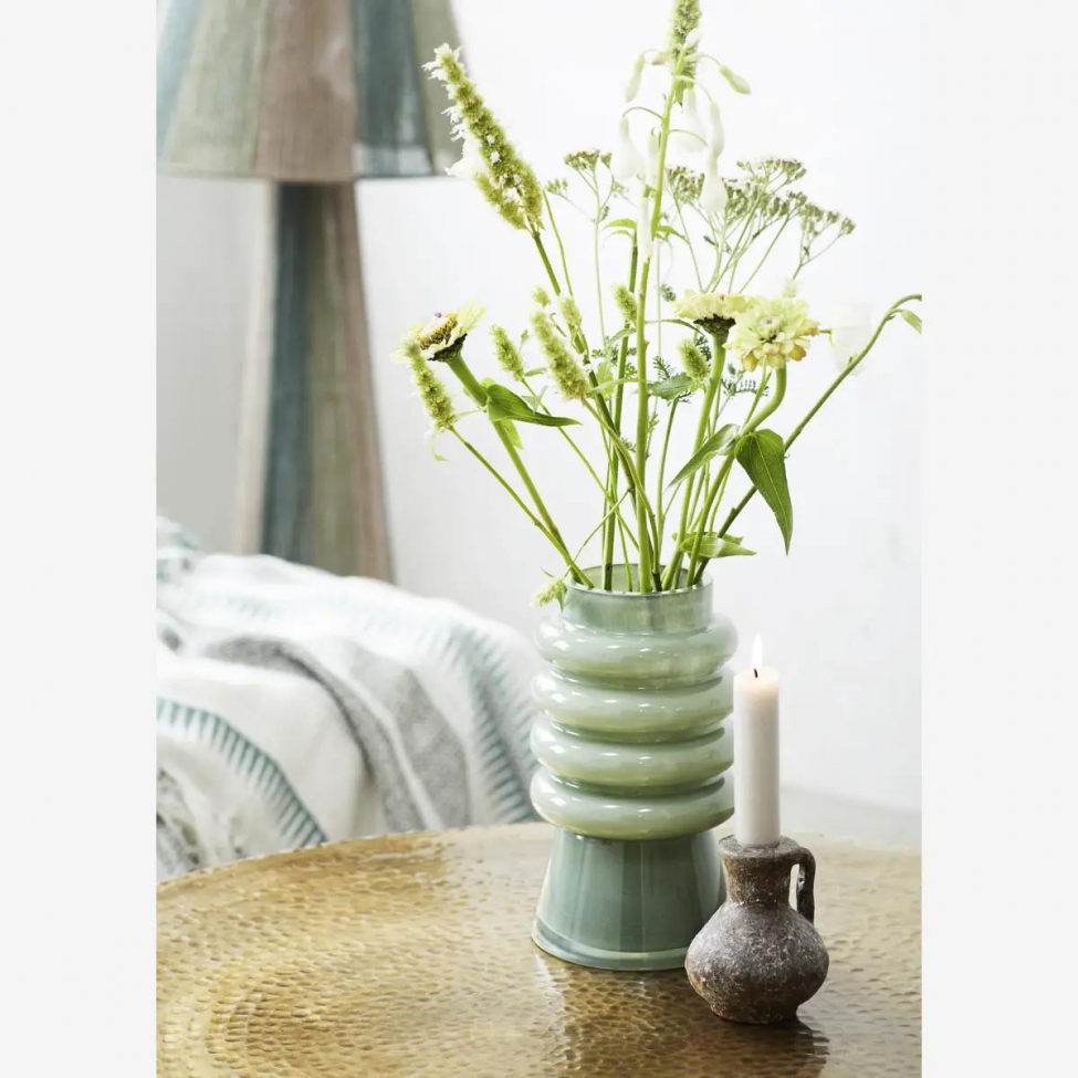 Lámpara de pie 'Jute' - Verde