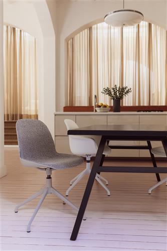 Silla 'Albert' giratoria - Beige