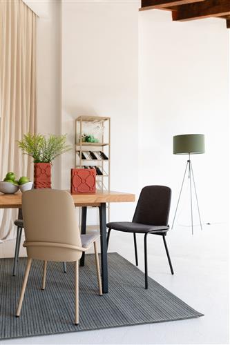 Silla 'Clip' - Negro/Gris