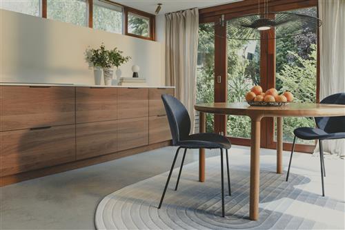 Silla 'Bonnet' - Gris/Azul