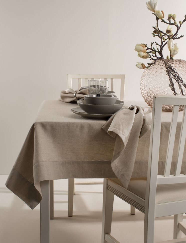 Mantel 'Ebba' 160x270 - Natural