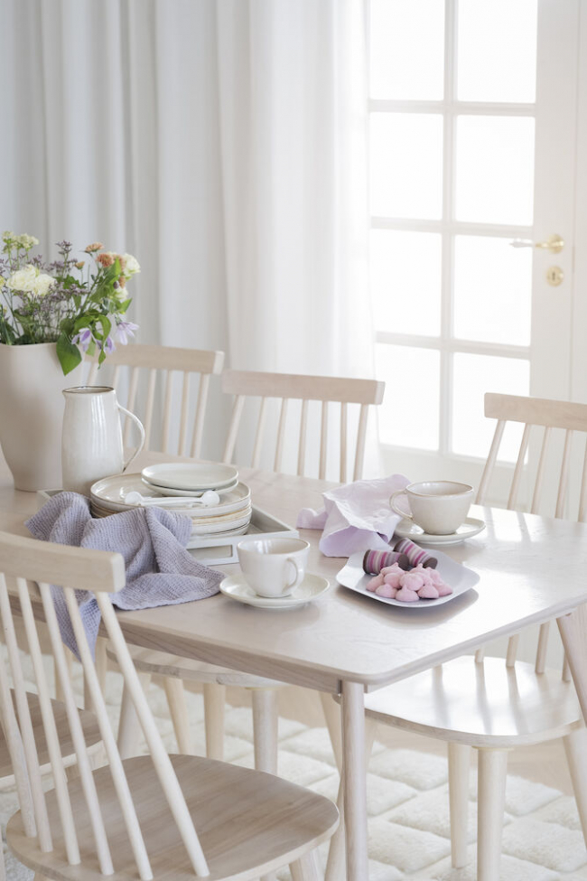 Silla 'Lotta' - Blanca pigmentada