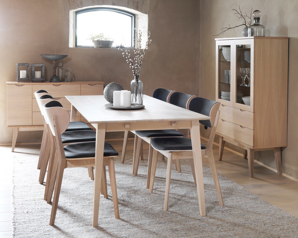 Silla 'Kato' - Gris oscuro/Pigmentada blanca