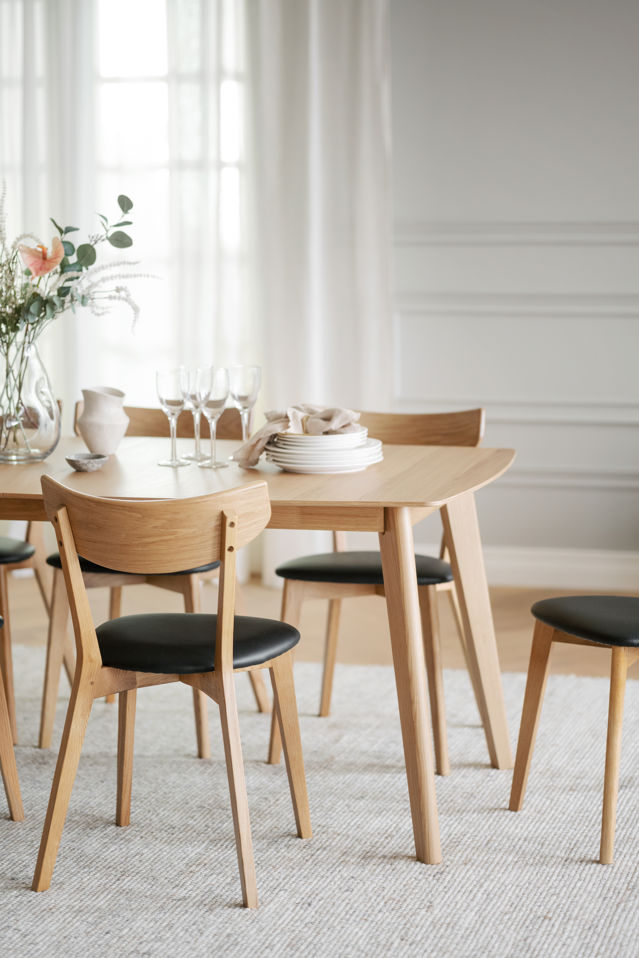 Silla 'Ami' - Roble/Negro