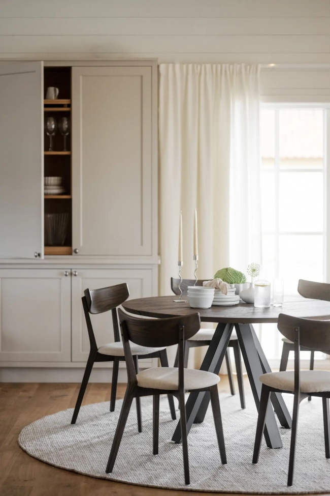 Silla 'Ami' - Marrón/Beige