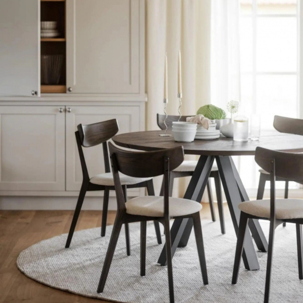 Silla 'Ami' - Marrón/Beige