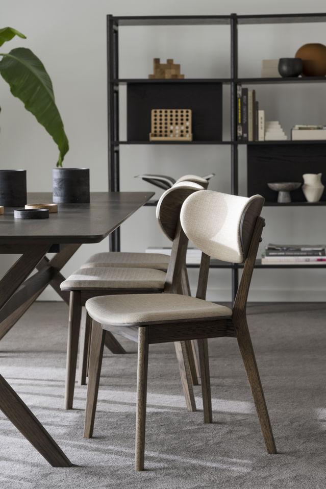 Silla 'Kato' - Marrón/Beige