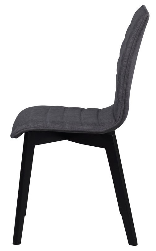 Silla 'Gracy' - Gris oscuro/Negro