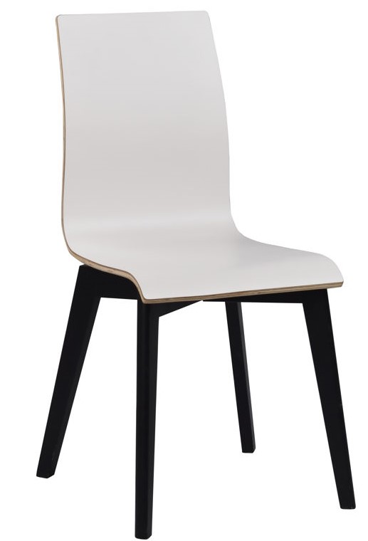 Silla 'Gracy' - Blanco/Negro