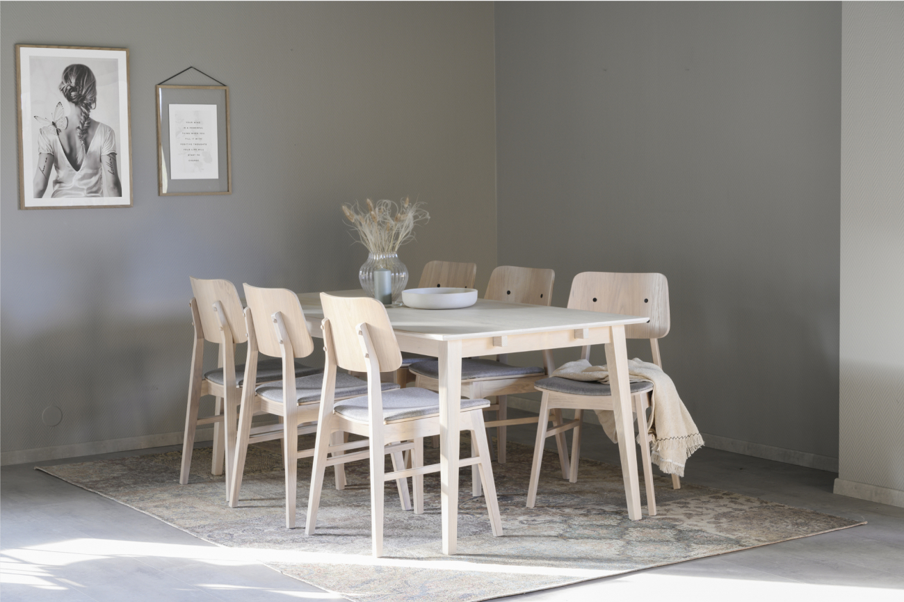 Mesa de comedor 'Filippa' 180x90cm - Natural