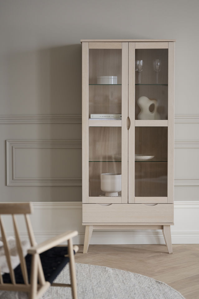 Vitrina 'Filippa' - Blanqueado