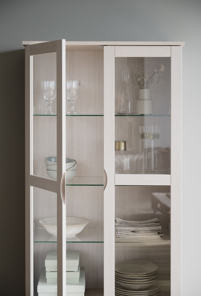 Vitrina 'Filippa' - Blanqueado