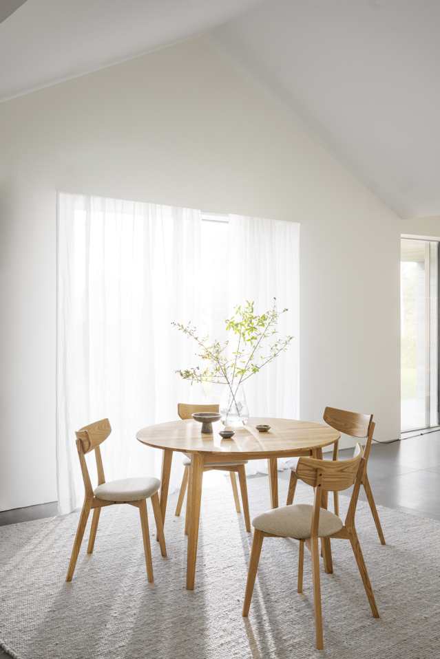 Mesa 'Filippa' Redonda 120cm - Natural