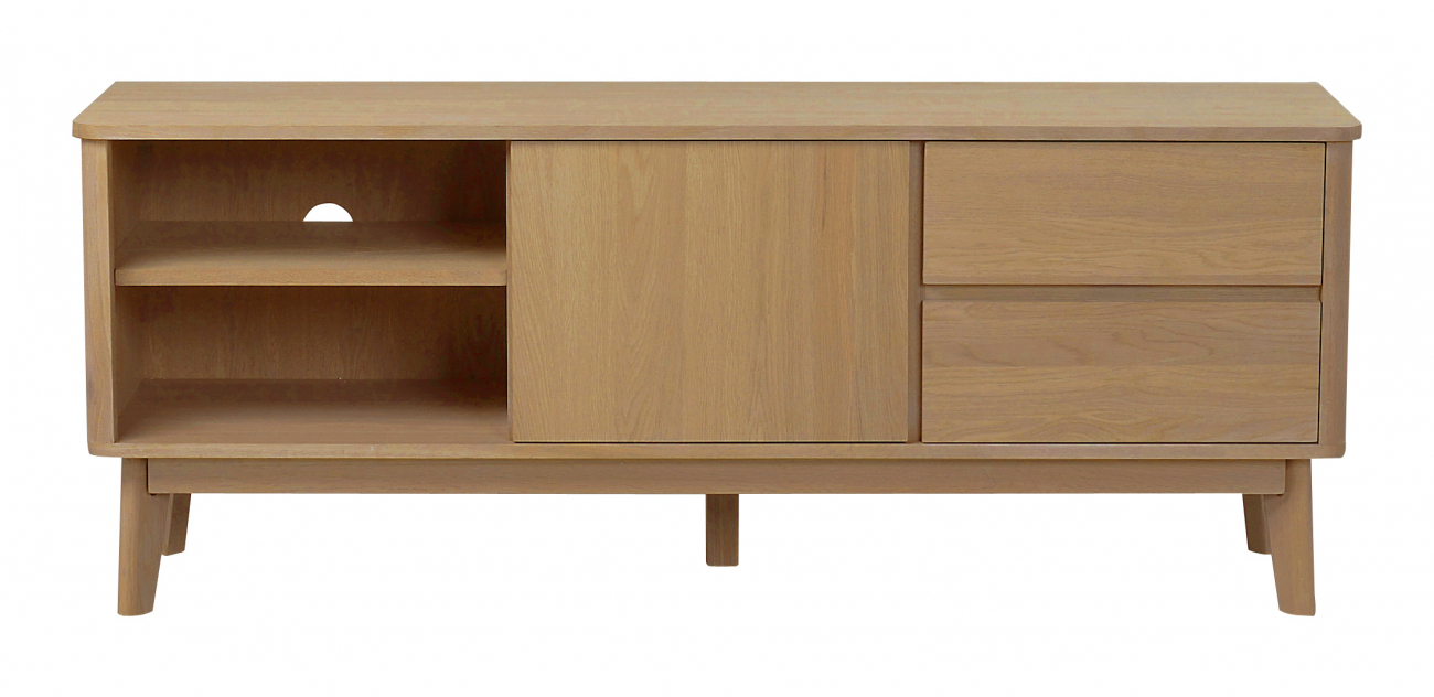 Mesa de TV 'Yumi' 152x42cm - Roble