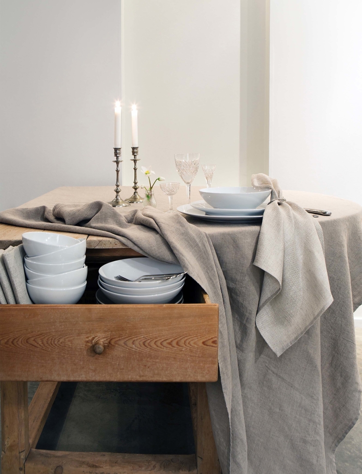 Mantel 'Sunshine' 145x250 - Natural