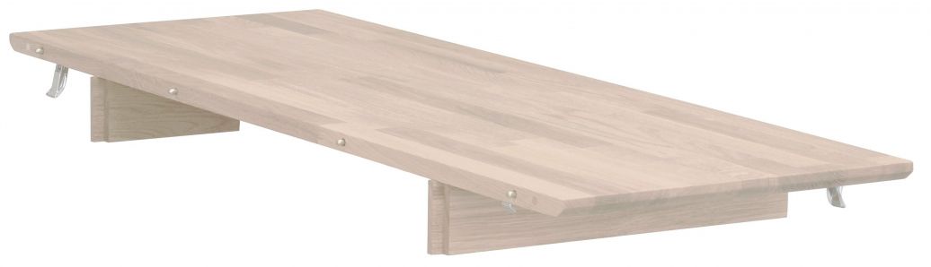 Extensión 'Filippa' 40x105cm - Roble pigmentado blanco