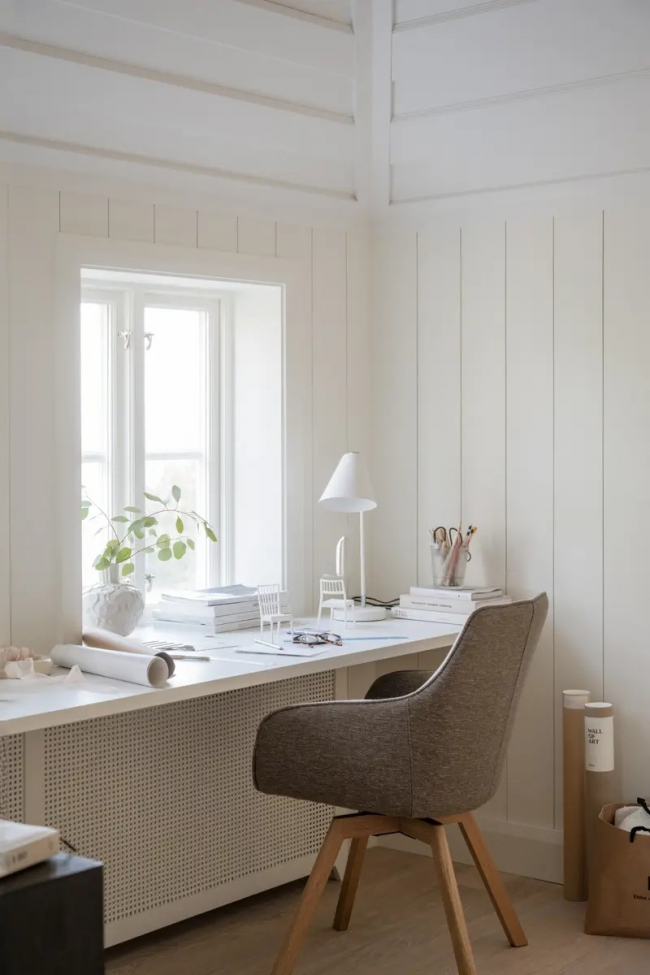 Silla con brazos 'Alison' - Natural