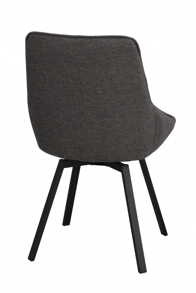 Silla 'Alison' - Gris/negro