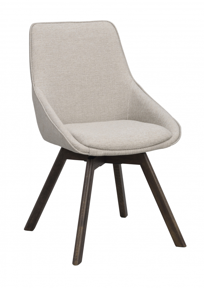 Silla 'Alison' - Beige/marrón