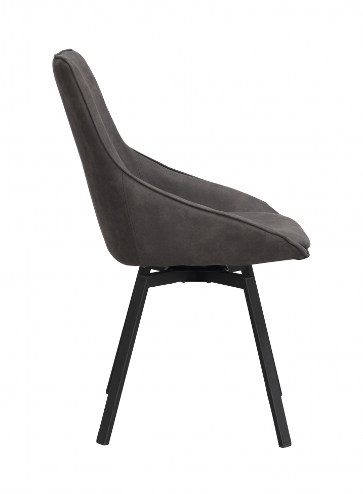 Silla 'Alison' - Mörrå/negro