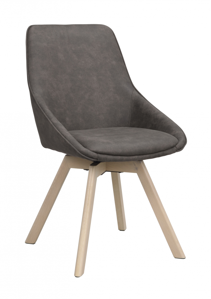 Silla 'Alison' - Mörrå/blanco pigmentado