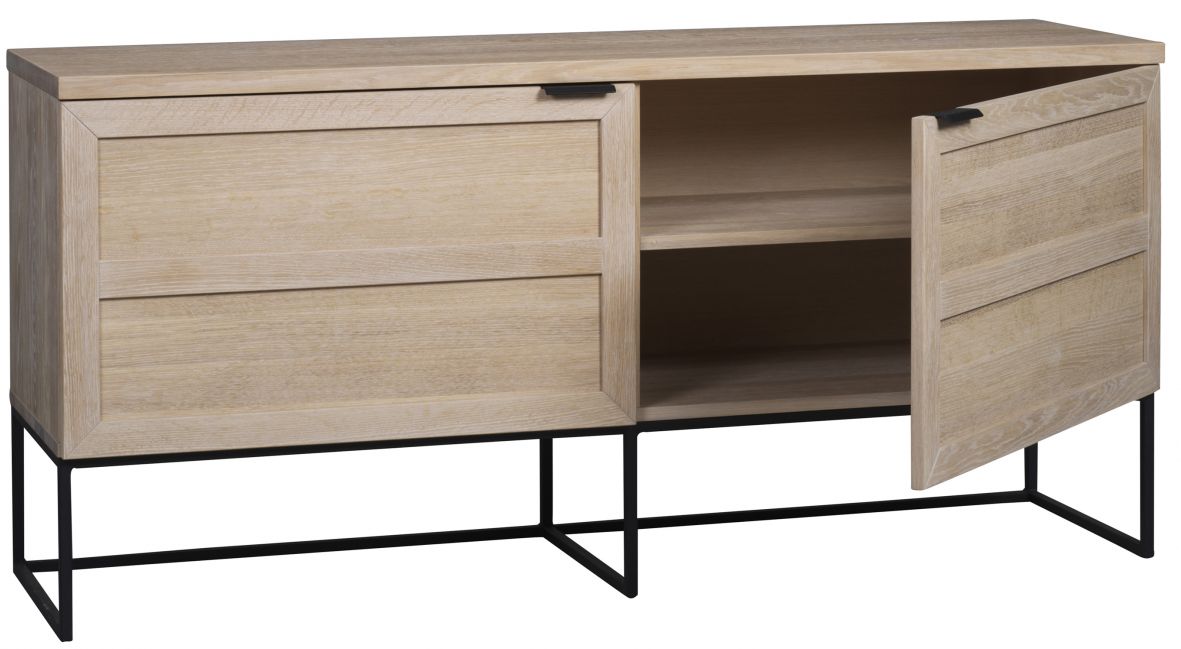 Mesa auxiliar 'Everett' - Roble blanqueado