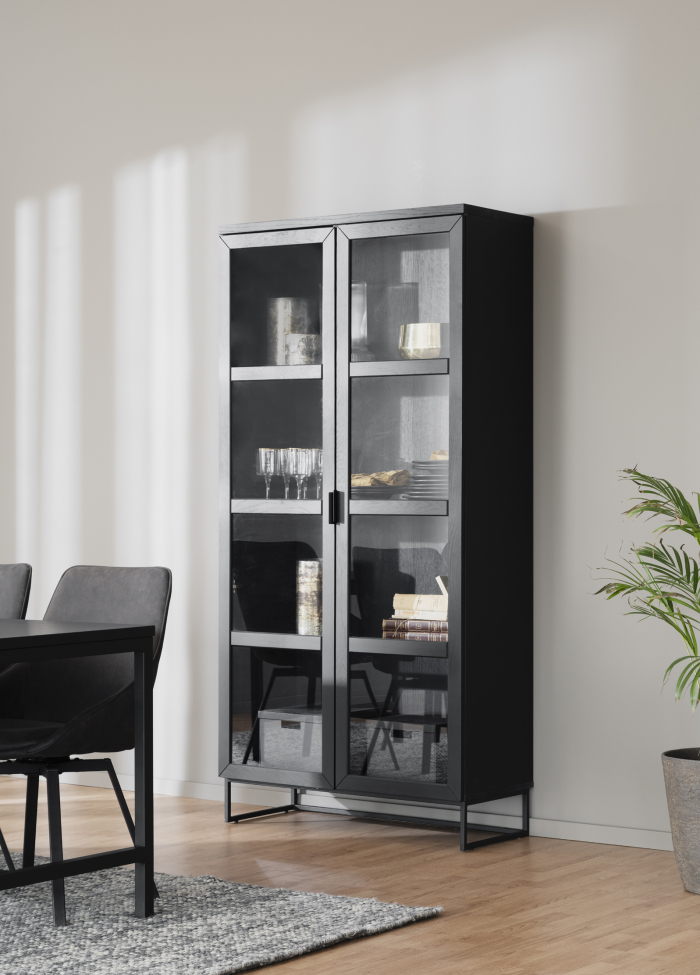 Vitrina 'Everett' - Negra