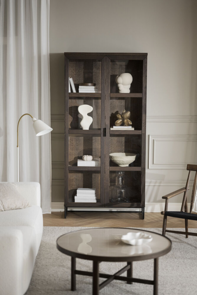 Vitrina 'Everett' - Marrón