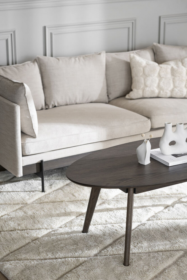 Mesa de centro 'Yumi' 130x65cm - Marrón