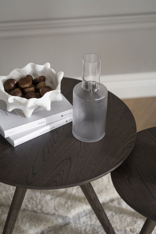 Mesa de centro 'Yumi' 2 piezas - Marrón