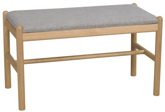 Banco 'Milford' - Roble/Gris