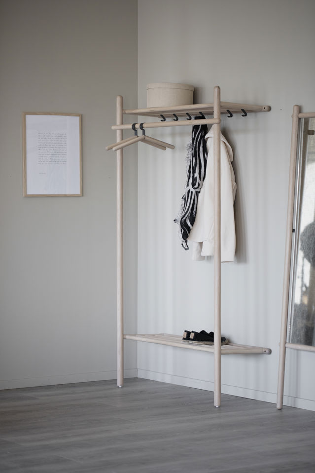 Perchero 'Milford' - Pigmentado blanco