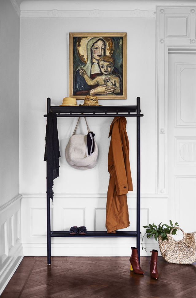 Perchero 'Milford' - Negro