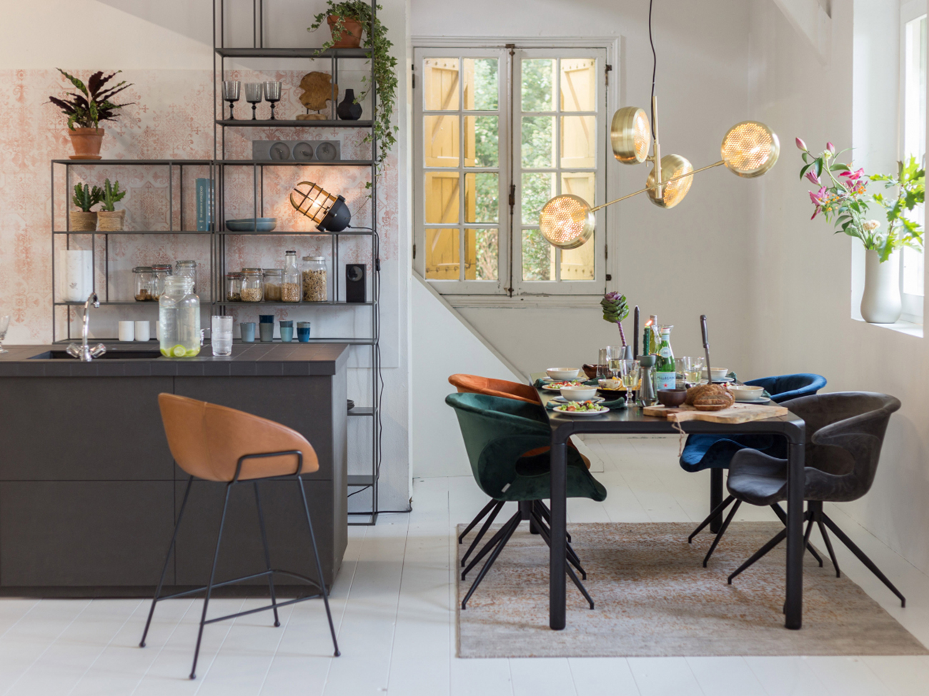 Sillón/Asiento 'Mia' - Gris