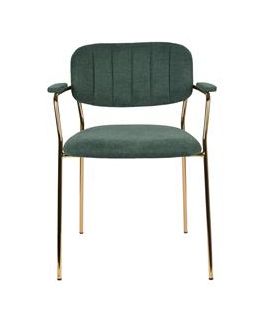 Silla 'Jolien' - Verde/Oro