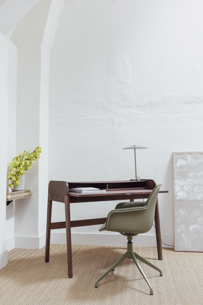 Silla 'Albert' giratoria - Verde