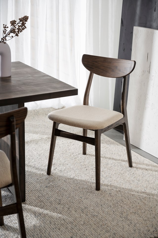 Silla 'Rodham' - Marrón/Beige