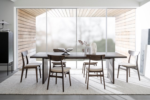 Silla 'Rodham' - Marrón/Beige