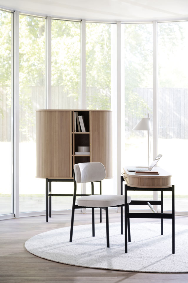 Armario 'Haddington' - Pigmentada blanca/Negra