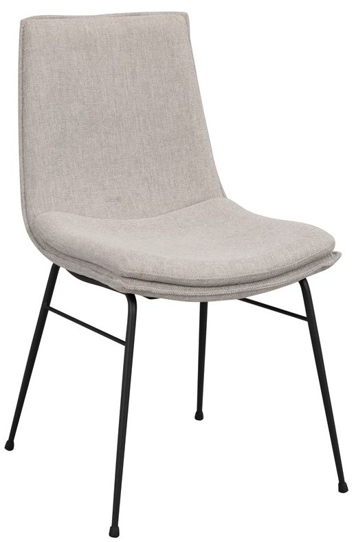 Silla de brazos 'Lowell' - Gris