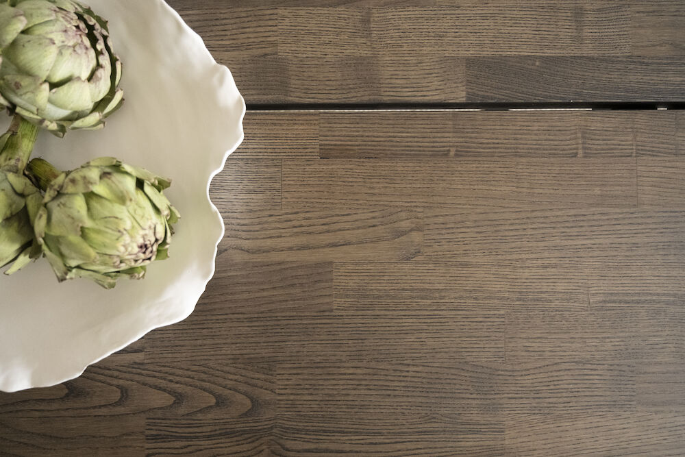 Mesa de comedor 'Carradale' 220x100cm - Marrón/P-pata