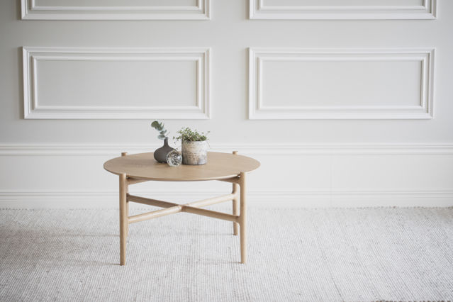 Mesa de centro 'Holton' Redonda 55cm - Natural