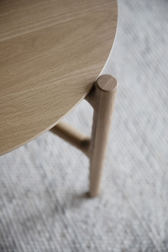 Mesa de centro 'Holton' Redonda 55cm - Natural