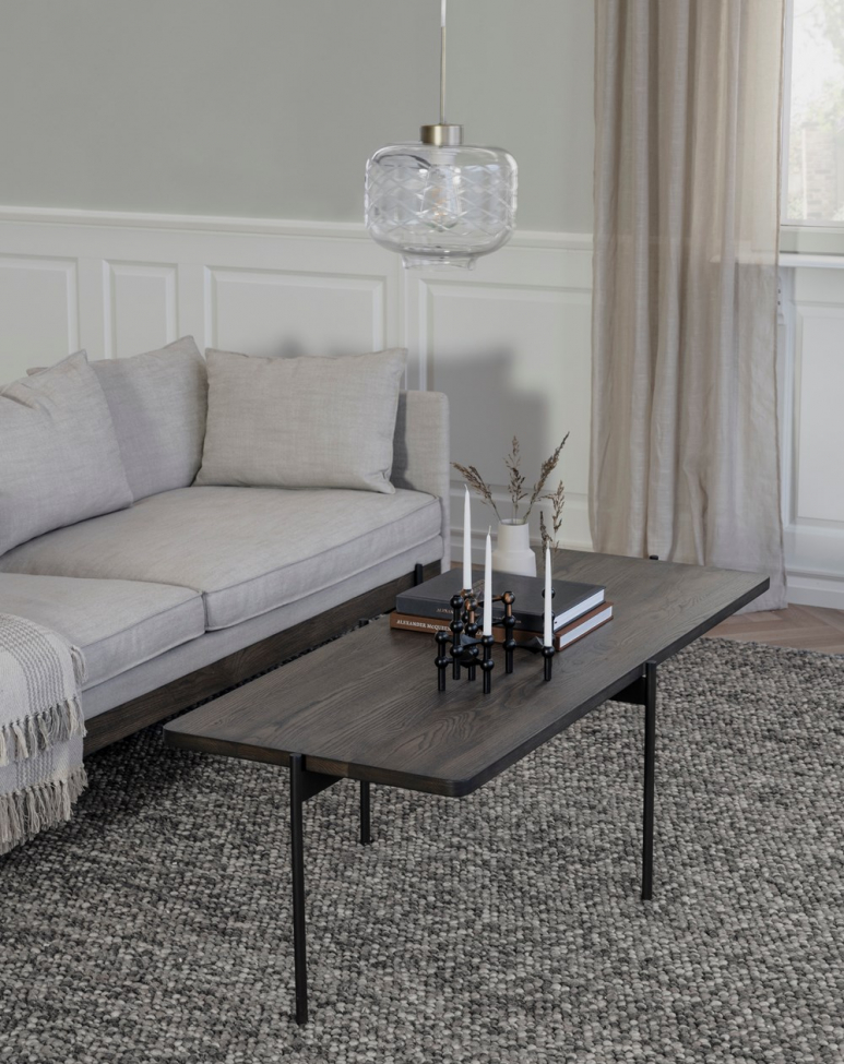 Mesa de centro 'Shelton' 145x60cm - Marrón