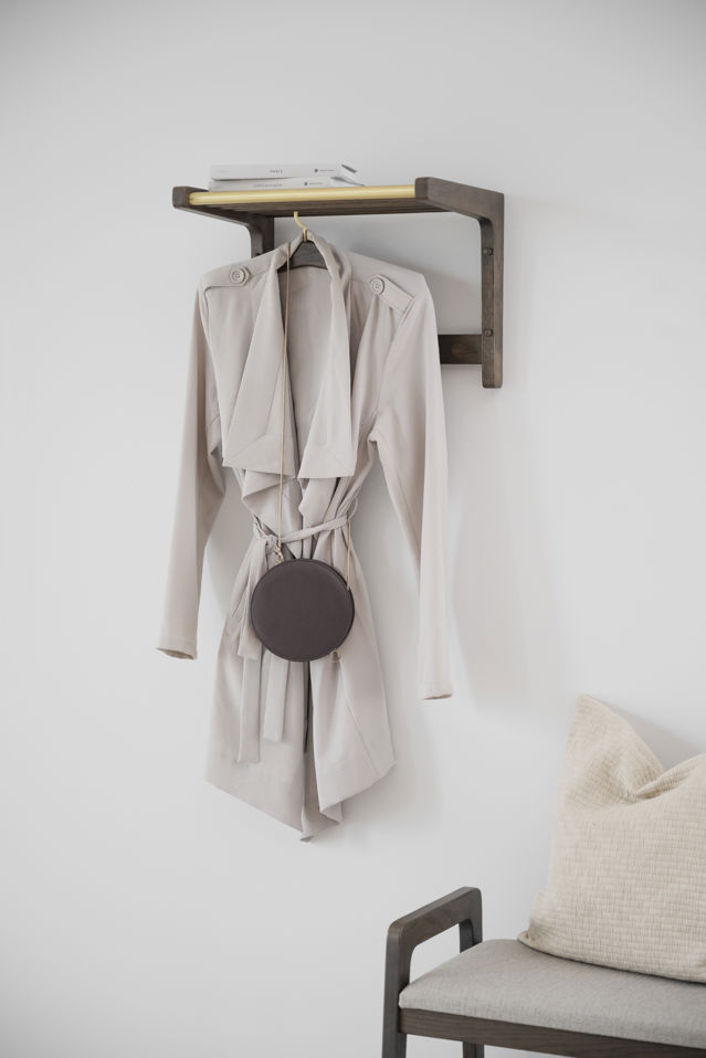 Estante para sombreros 'Inverness' 45cm - Marrón