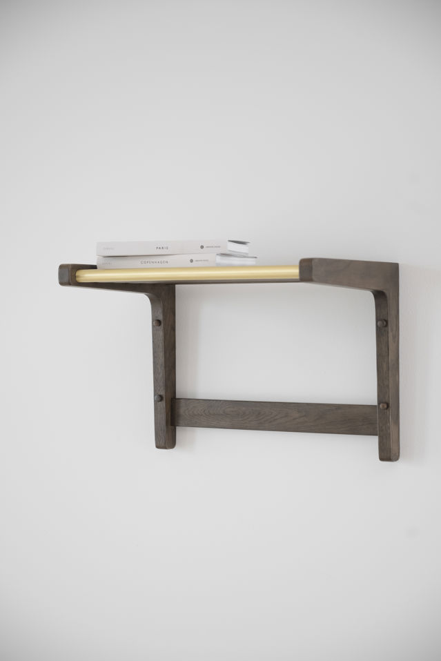 Estante para sombreros 'Inverness' 45cm - Marrón