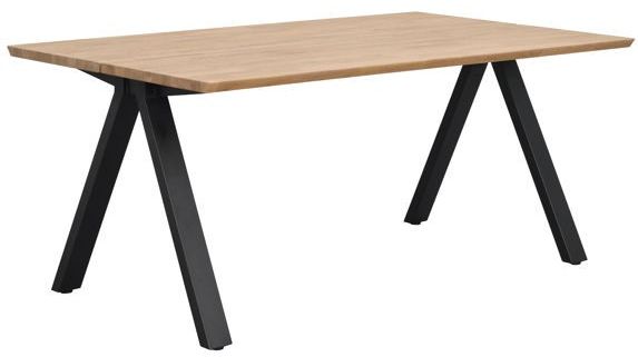 Mesa de comedor 'Carradale' 170x100cm - Roble/Pata en V