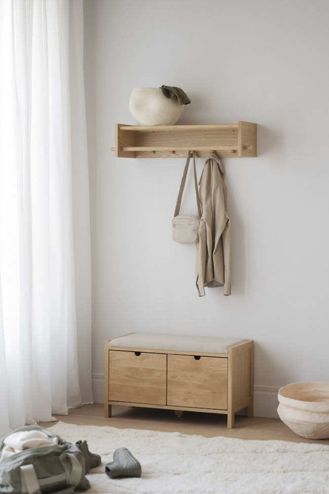 Estante para sombreros 'Hillmond' - Roble